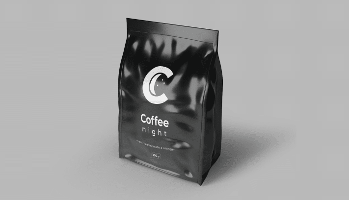 minimal design for coffee package